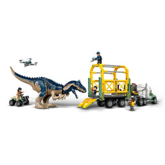 Lego - Jurassic World - Dinosaur Missions: Allosaurus Transport Truck - Construction Set Toys