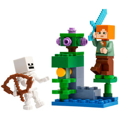 Lego - Minecraft - The Lush Cave Fight - Construction Set Toys