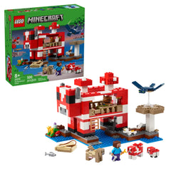 Lego - Minecraft - The Mooshroom House - Construction Set Toys