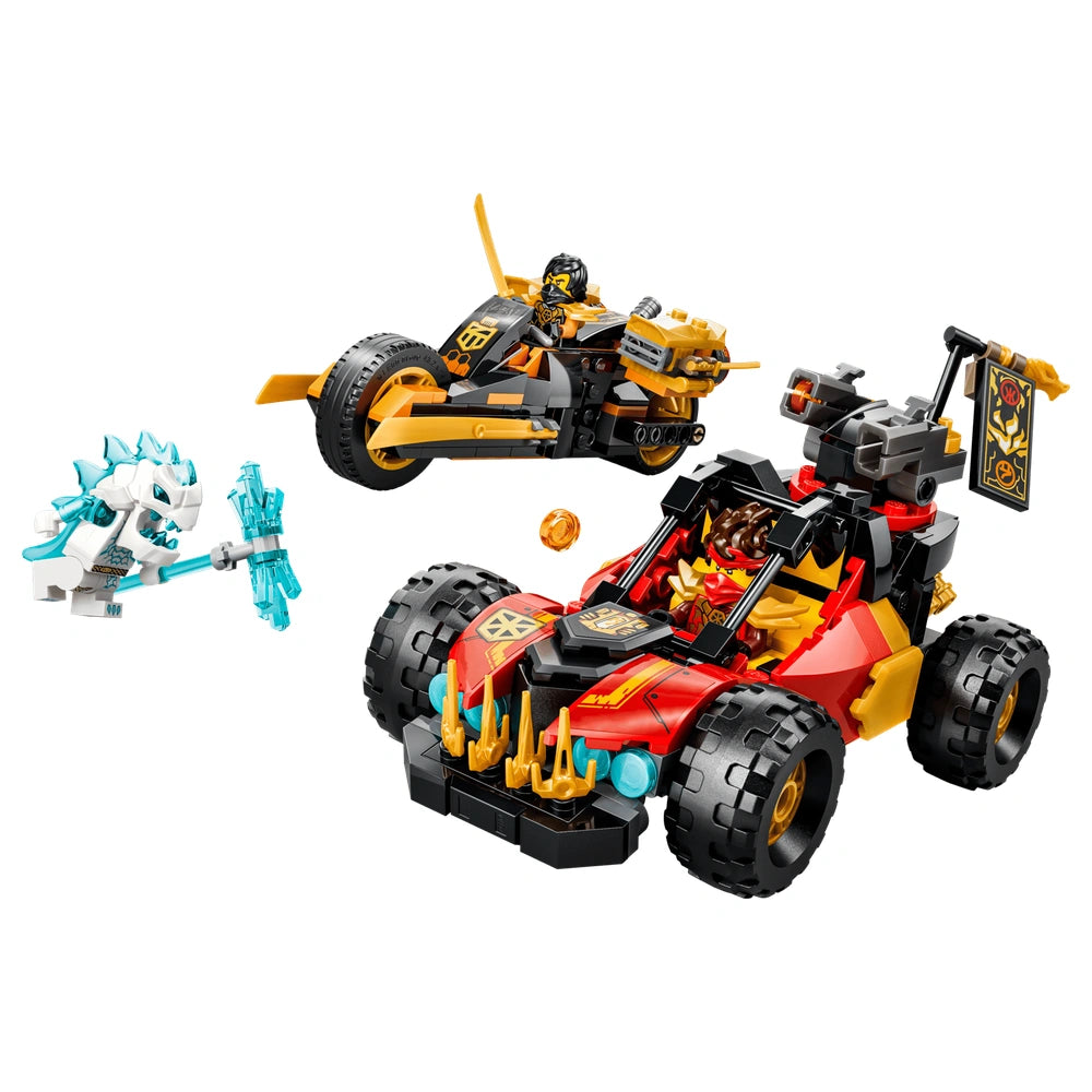 LEGO - Ninjago Kai et Cole - Véhicules Combinateurs - Jouets de Construction - 72071864