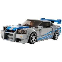 Lego - Speed Champions - 2 Fast 2 Furious Nissan Skyline GT-R (R34) - Construction Set Toys