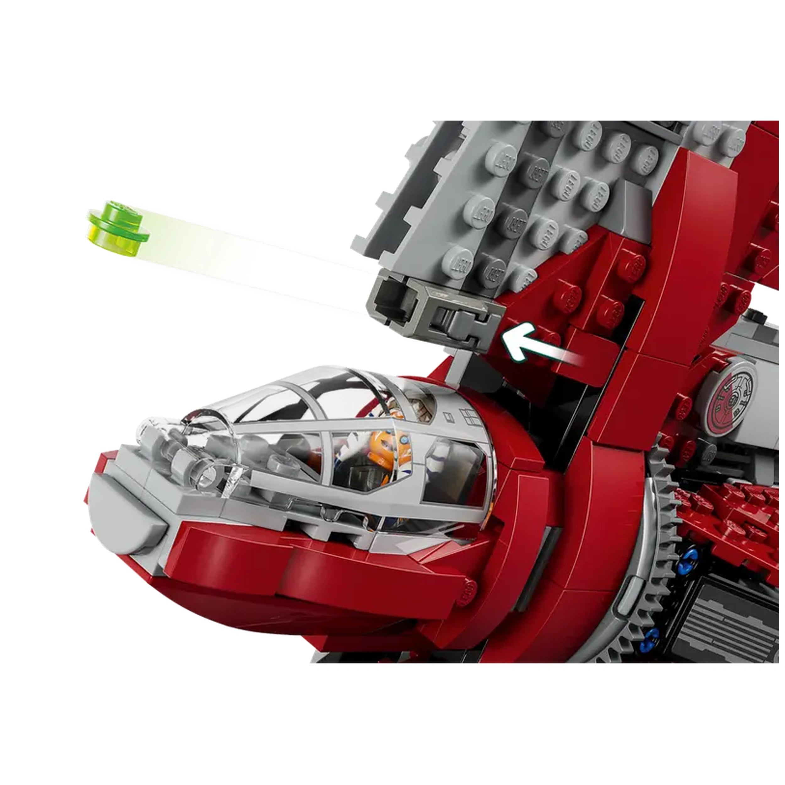 Lego - Star Wars - Ahsoka Tano's T-6 Jedi Shuttle - Construction Set Toys