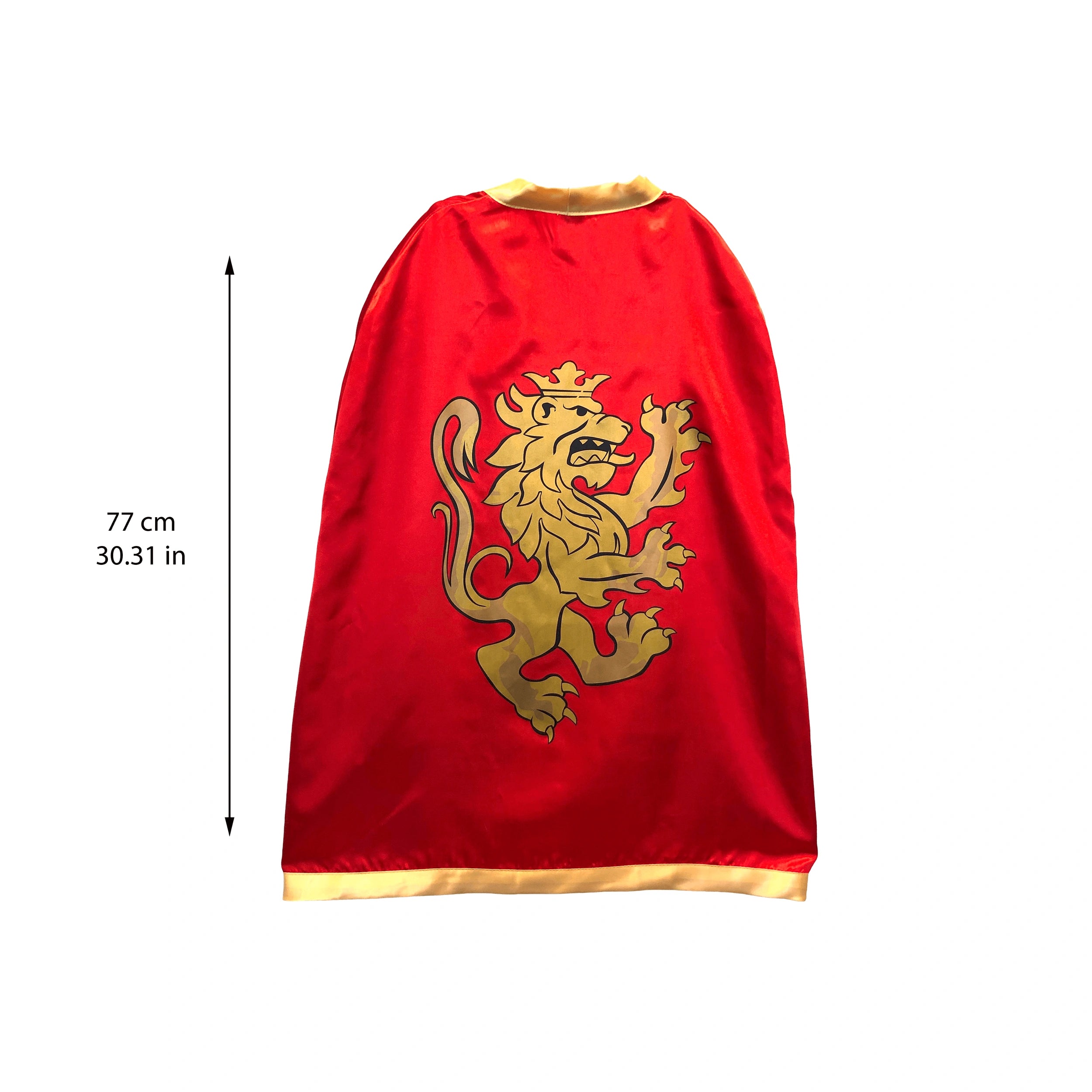 Liontouch - Knight Cape · Red - The Noble Knight Line - Pretend Professions & Role Playing