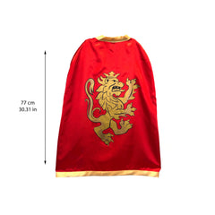 Liontouch - Knight Cape · Red - The Noble Knight Line - Pretend Professions & Role Playing