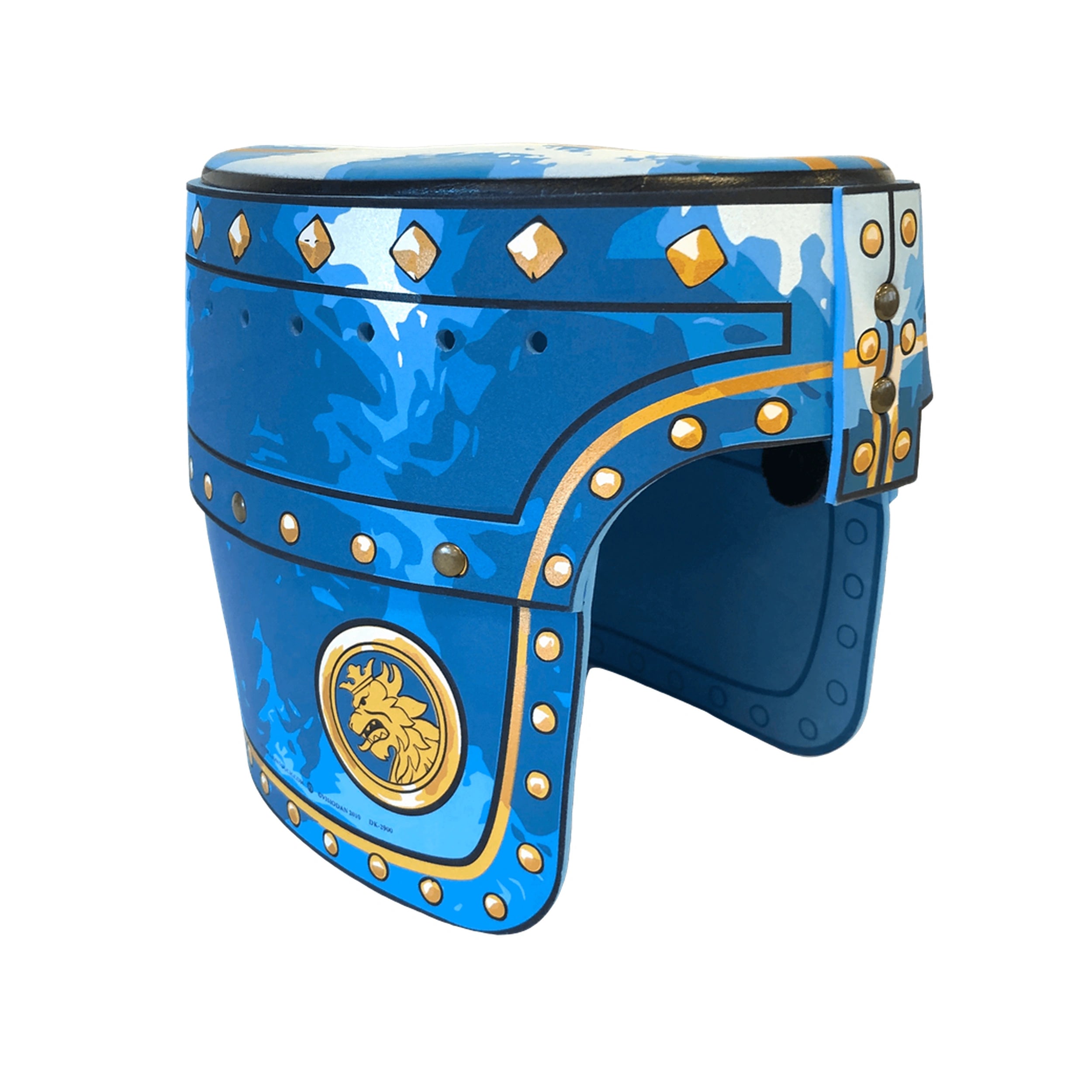 Liontouch - Knight Helmet · Blue - The Noble Knight Line - Pretend Professions & Role Playing