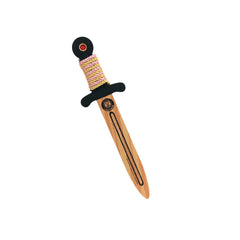 Liontouch - WoodyLion Mini Sword · Gold/Pink - The WoodyLion Line - Pretend Professions & Role Playing
