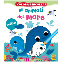 MACRO JUNIOR - Livre de coloriage sur les animaux marins - Livres