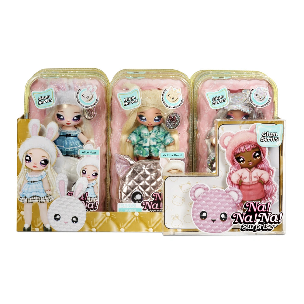 MGA - Puppen - Na! Na! Na! Surprise Glam Serie 1 Modepuppe - Metallic - 3+ Jahre