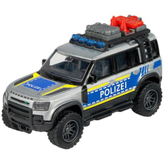 Majorette Land Rover Defender 90 Politie Speelvoertuigen