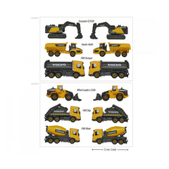 Majorette - Volvo Construction 3-teiliges Set Spielzeugfahrzeuge - Spielzeugfahrzeuge