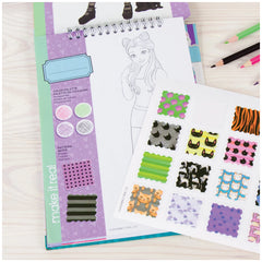 Make It Real - Carnet de croquis de mode Pretty Kitty - Loisirs créatifs