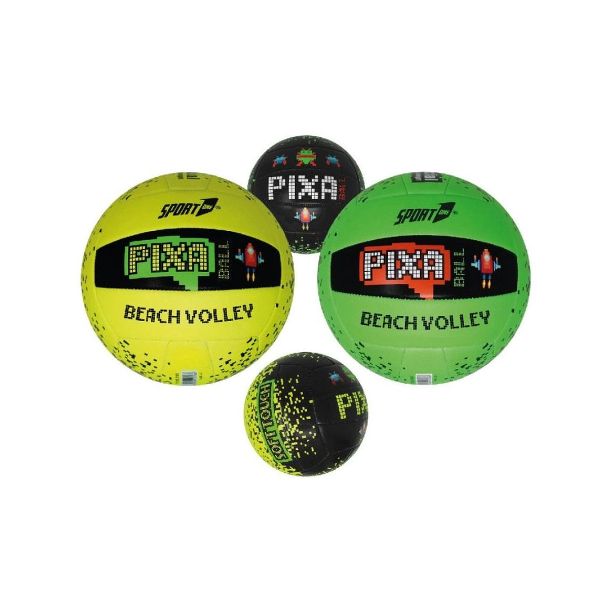 Mandelli - Pixa Beach Volley Ball 23 cm - Jouets de sport