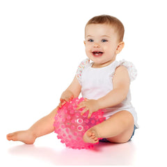 Molto - Playsense Balle Sensorielle 20cm Rose - Jouets d'Activité pour Bébé