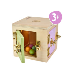 SIMBA - Montessori by Eichhorn Multi - Activity Learning Cube - Educatief Speelgoed - 3 Jaar - 58701332