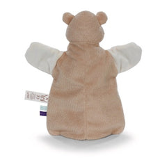 NICI - My First 2-in-1 Bear Hand Puppet Cuddle Blanket - Baby Activity Toys