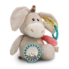 NICI - My First NICI Activity Cuddly Toy Donkey Muli 28 Cm - Baby Activity Toys