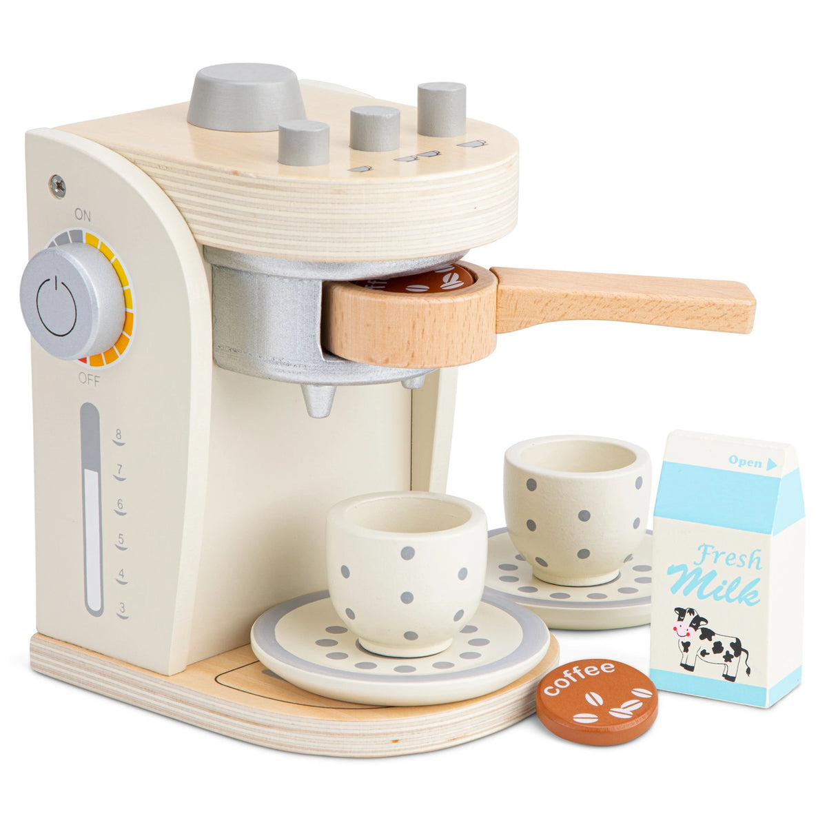 New Classic Toys - Coffee Machine - White - Pretend Professions & Role Playing