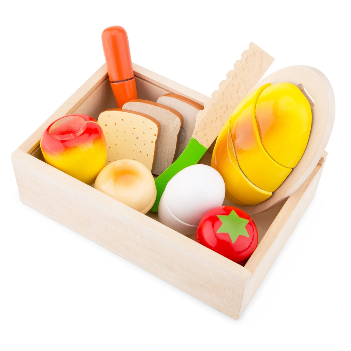 New Classic Toys - Cuttingset - Breakfast Box - Pretend Professions & Role Playing