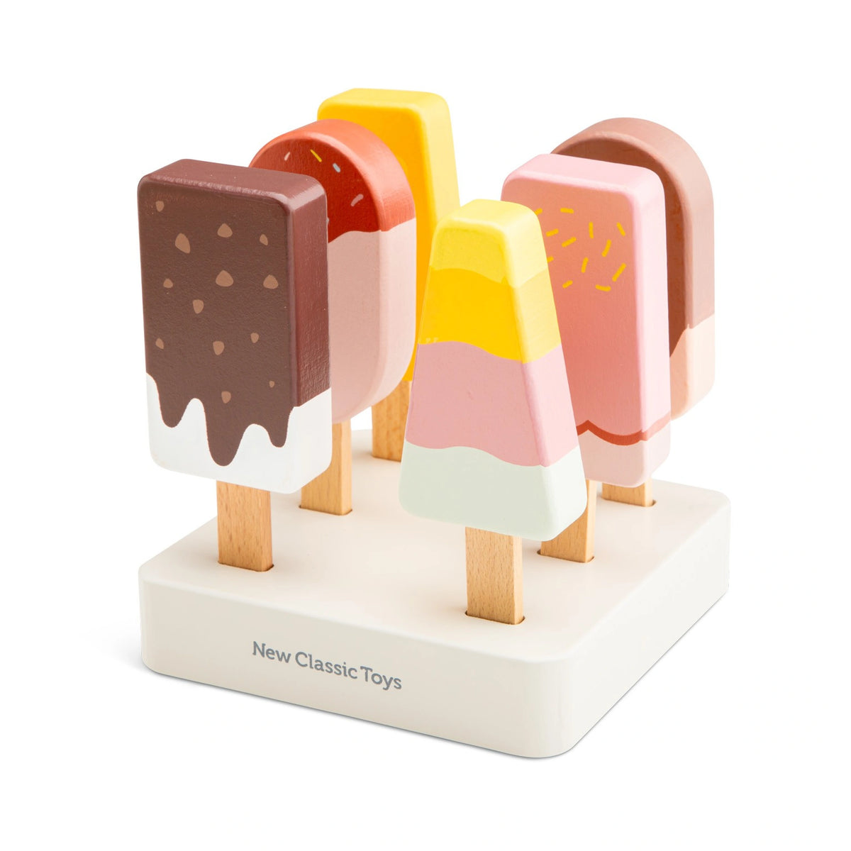 New Classic Toys - Ice Lollies - 6 Pieces - Pretend Professions & Role Playing
