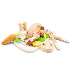 New Classic Toys - Play Food - Roast Chicken - Pretend Professions & Role Playing