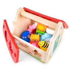 New Classic Toys - Vormen Sorteerhuis - Baby Activiteit Speelgoed
