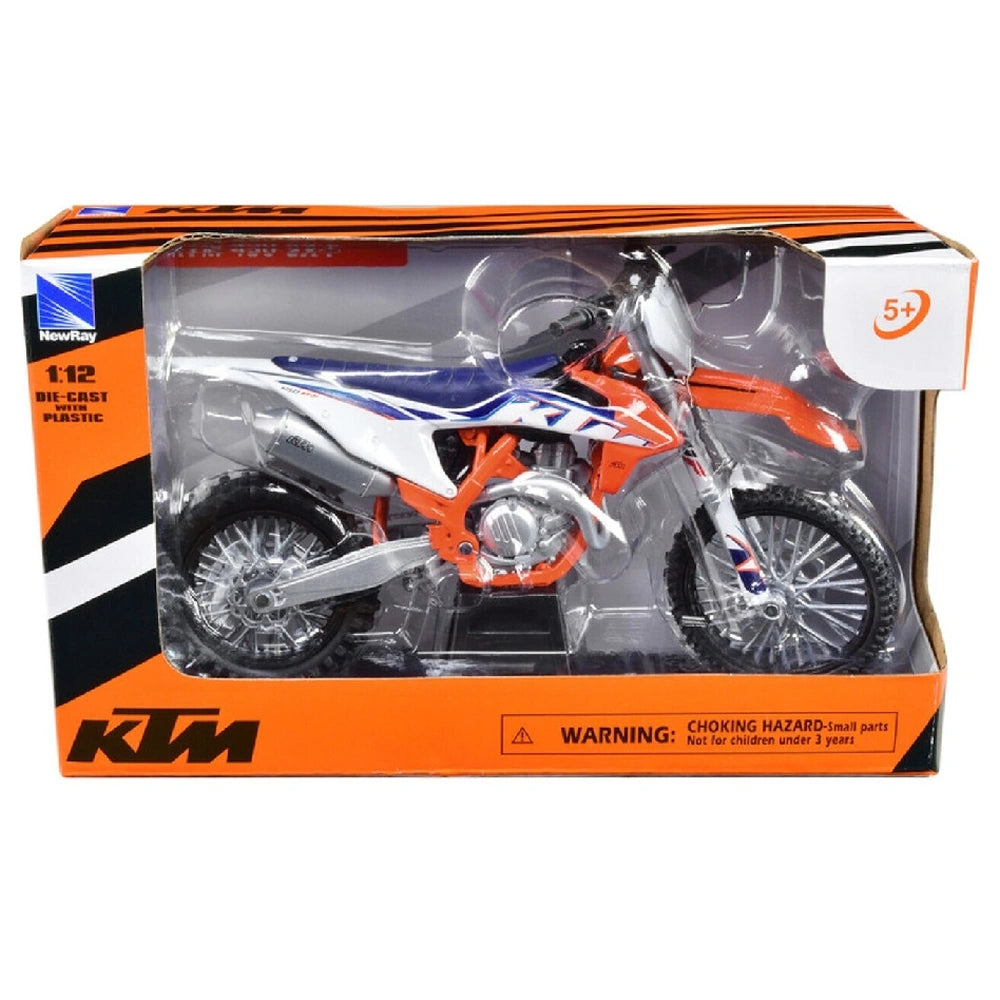 New-Ray - Véhicules jouets - Modèle KTM 450 SX-F Motocross - 3 Ans+ - Détails authentiques