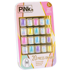 Nice - Pinkit Press-On Nails Makeup Set - Makeup