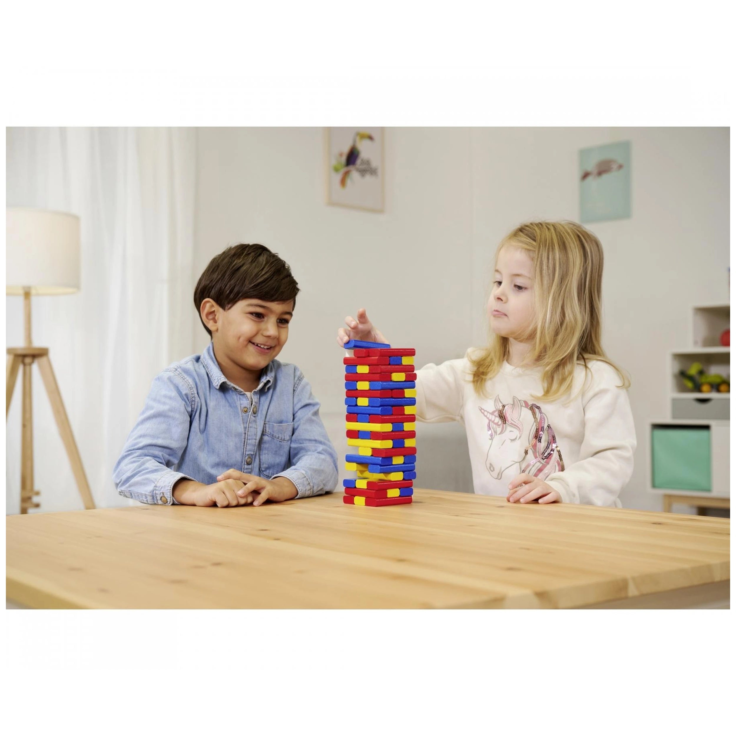Noris - 3 colorful building block games - Board Games - International Edition - Board Games