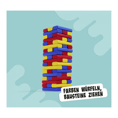 Noris - 3 colorful building block games - Board Games - International Edition - Board Games