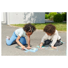 Noris - Gartenspielzeug - 15 Straßen-Spiele-Set - Tragbare Dose - 5+ Jahre