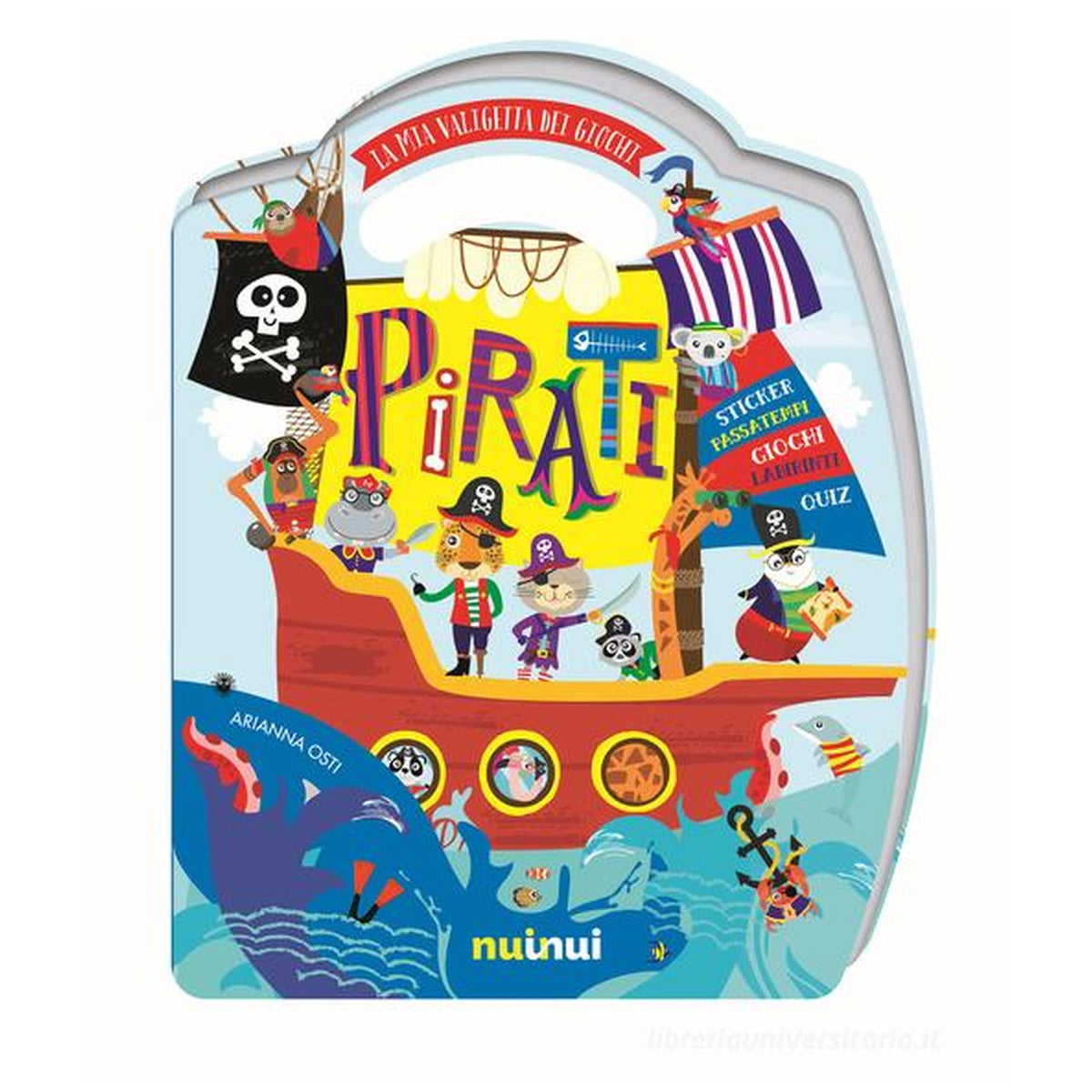 NuiNui - MyPirateActivityCase - EducationalToys - Italian Edition,