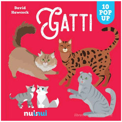 NuiNui - Livre Pop Up Gatti - Livres
