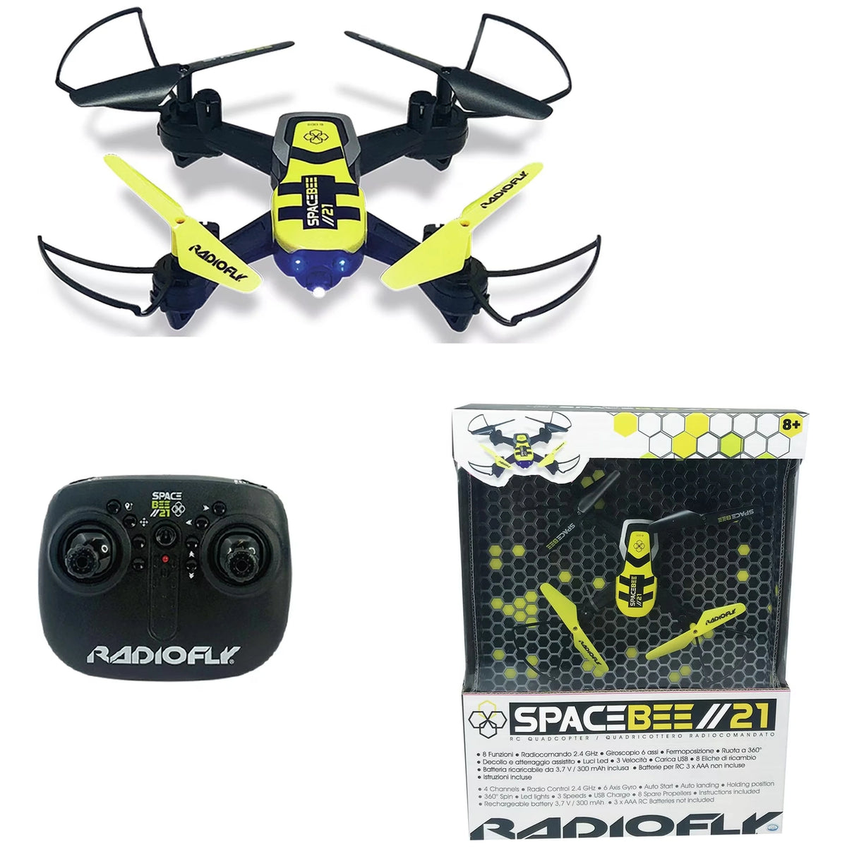 ODS - Radiofly SpaceBee 21 Drone Play Vehicles