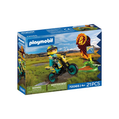 PLAYMOBIL - Moto Tout - Terrain - Jeux de Construction - +4 - Aventure - 72065 - 80772065