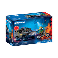 PLAYMOBIL - Unité de Police Tactique - Jeux de Société - +4 - Action - 72066 - 80772066