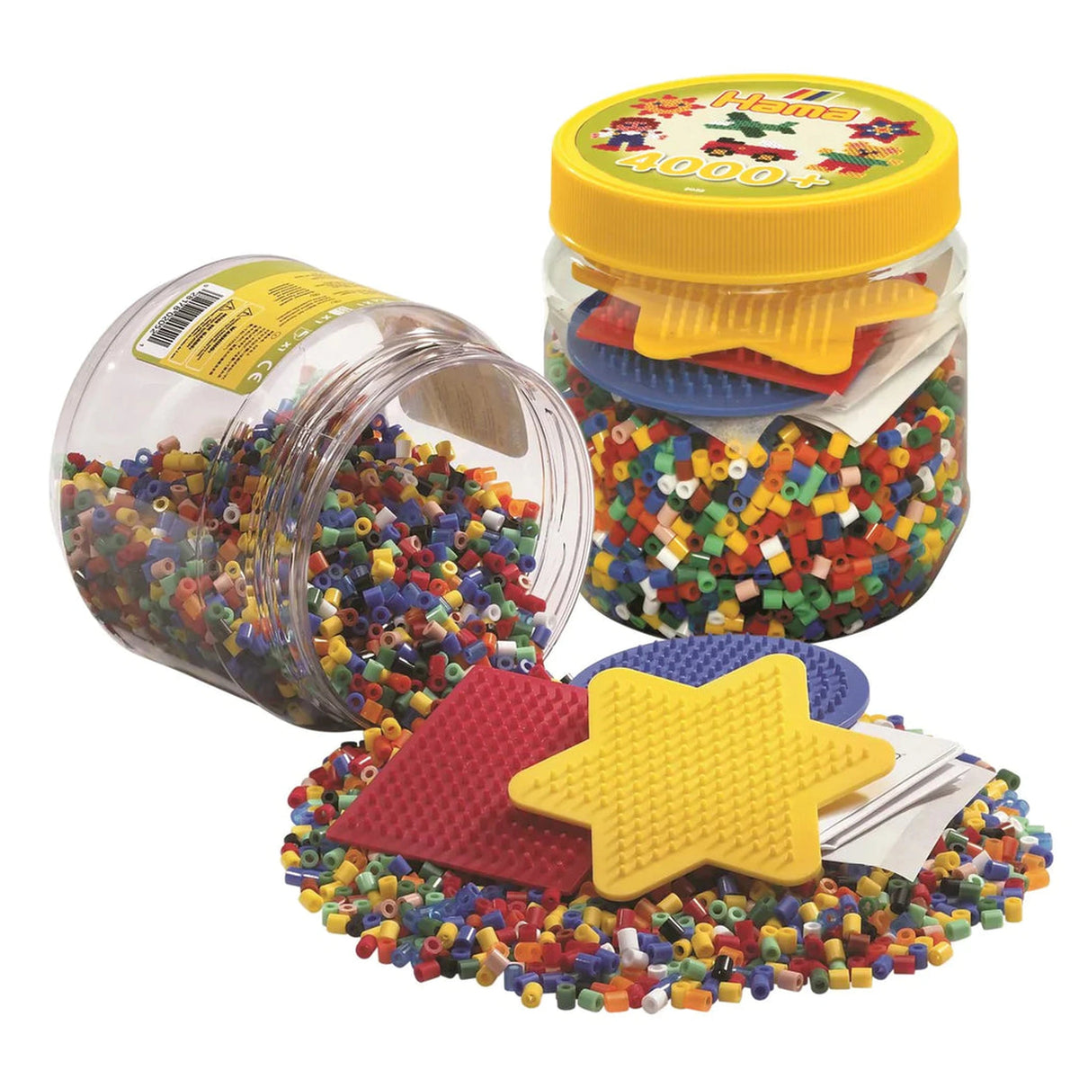 Pet Hama Iron-on Bead Set in Pot 4000 Pcs.