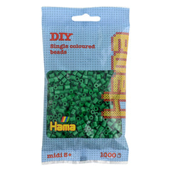 Pet Hama Iron-on Beads - Green (010) 1000Pcs.