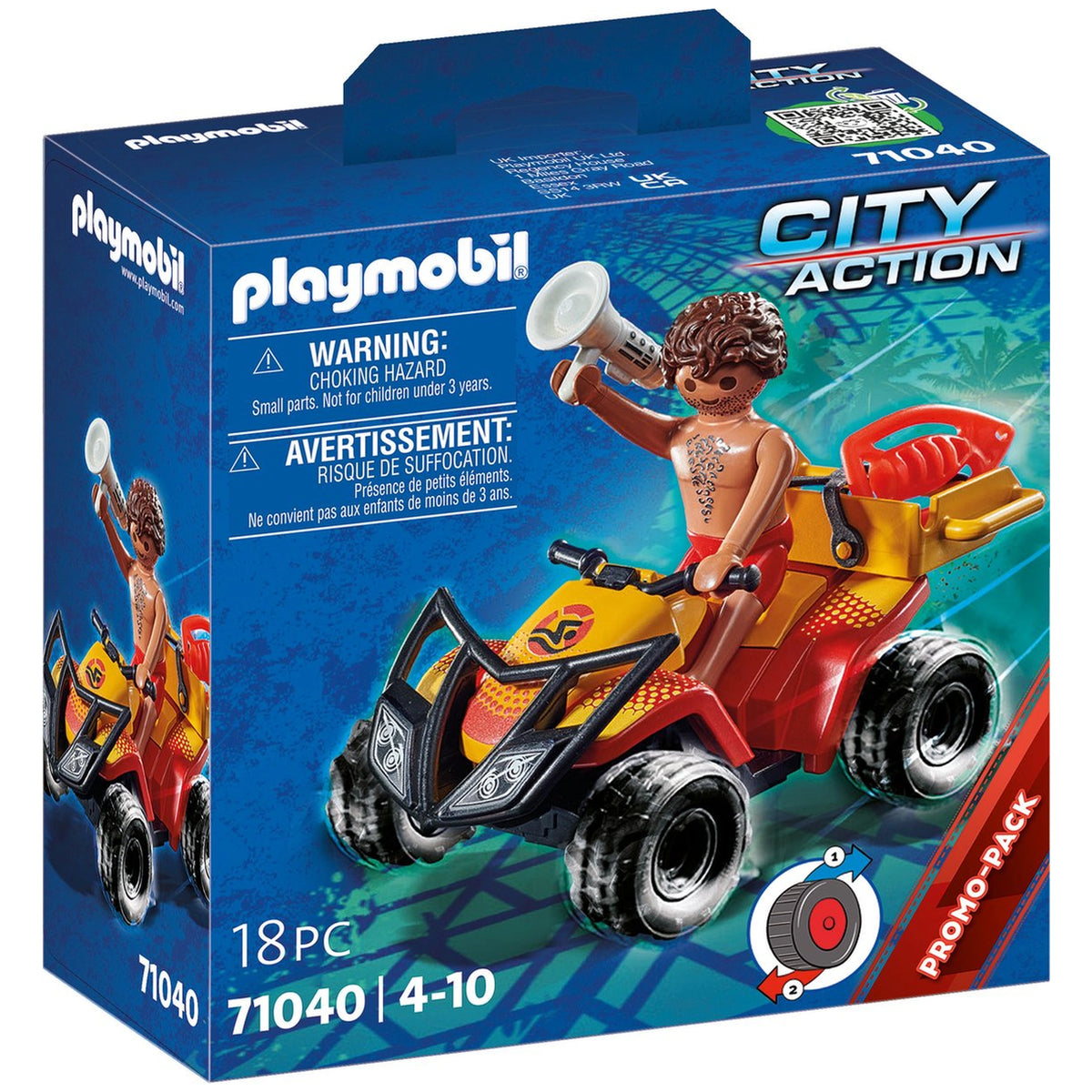 Playmobil City Action Rettungsschwimmer Quad - 71040