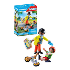 Playmobil City Life Krankenschwester mit Patient - 71245