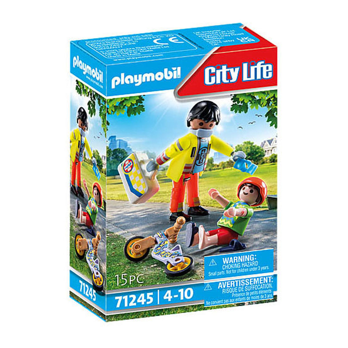 Playmobil City Life Krankenschwester mit Patient - 71245