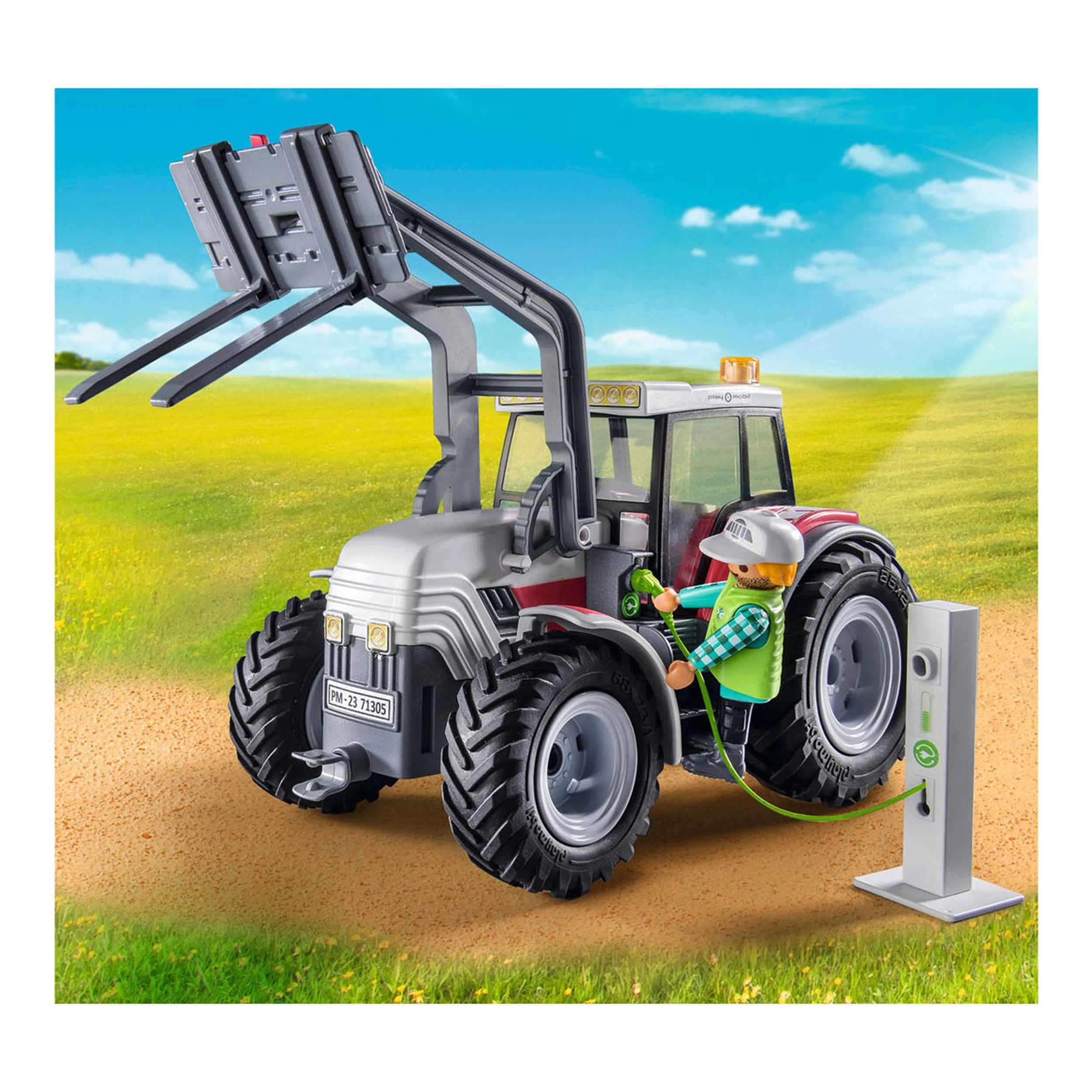 Playmobil Country Large Tractor With Accessories - 71305