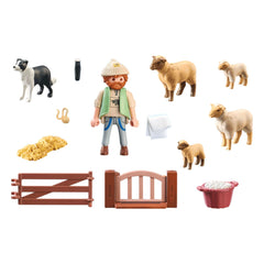 Playmobil Country Young Shepherd With Sheep - 71444