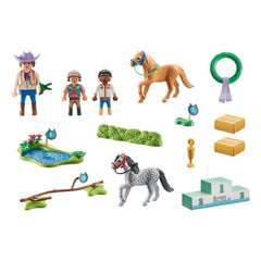 Playmobil Pferde des Wasserfall-Ponyturniers - 71495