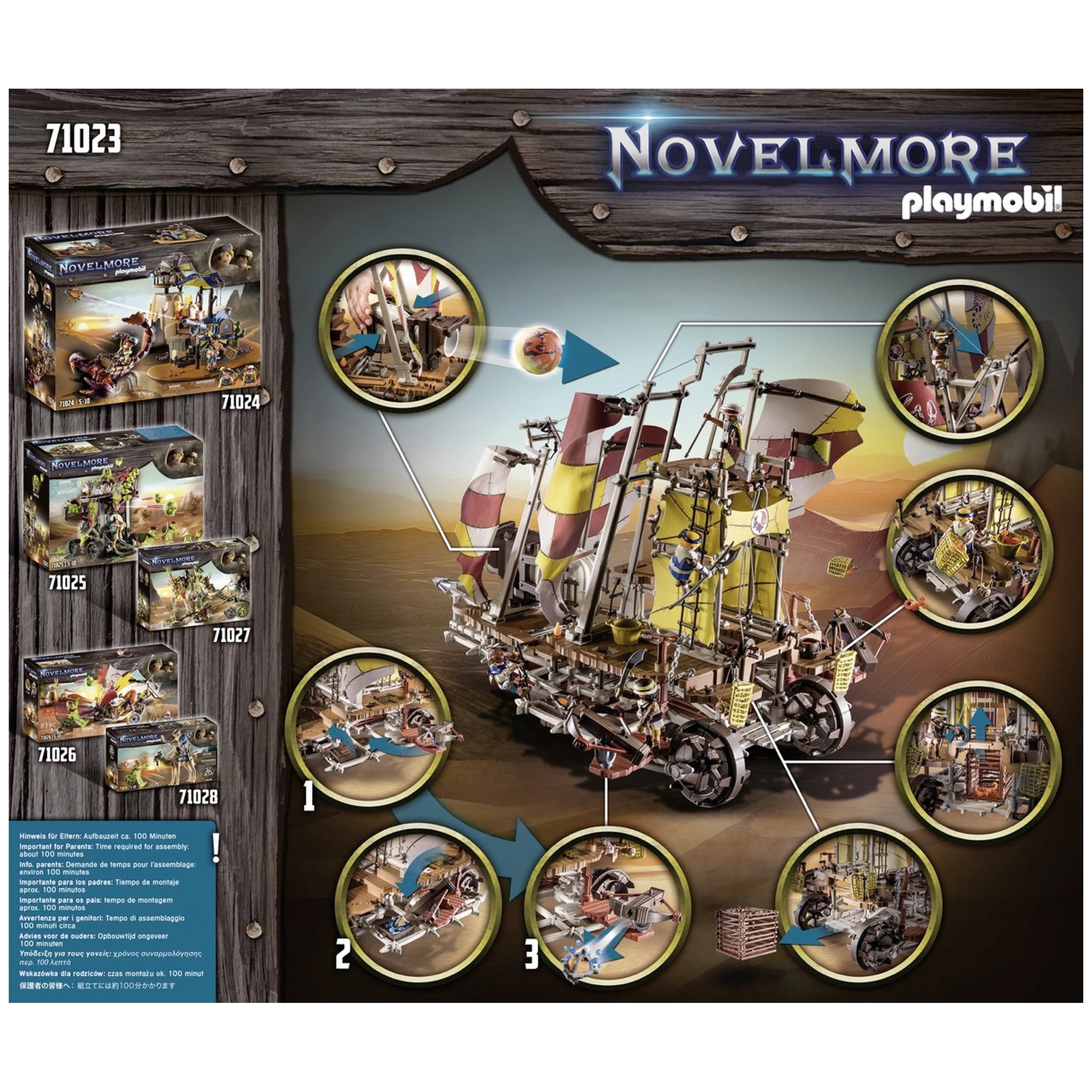 Playmobil Novelmore Sal'Ahari Sands - Sand Stormer - 71023