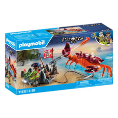Playmobil Pirates Battle Against The Giant Crab - 71532