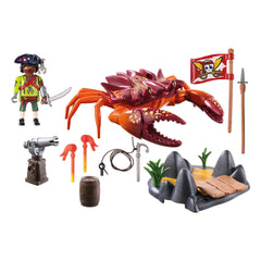 Playmobil Pirates Battle Against The Giant Crab - 71532