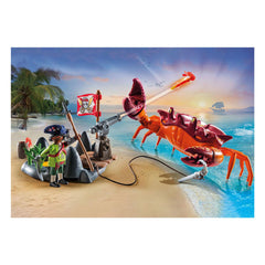 Playmobil Pirates Battle Against The Giant Crab - 71532