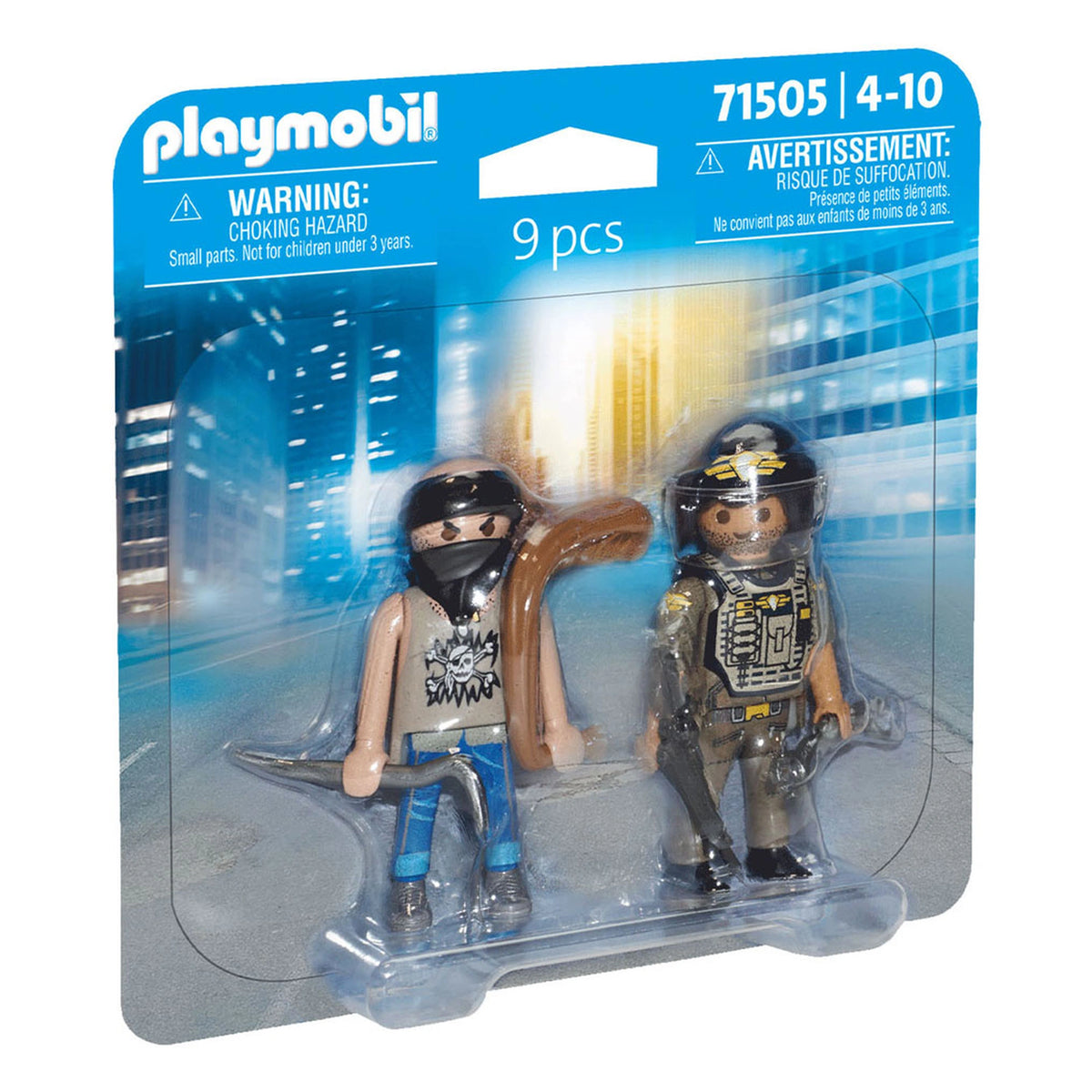 Playmobil Tactical Police Unit & Bandit - 71505
