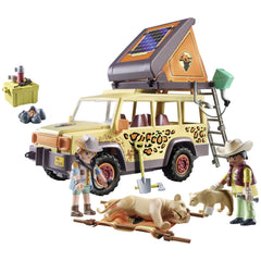 Playmobil Wiltopia With The Off-Road Vehicle At The Lions - 7129