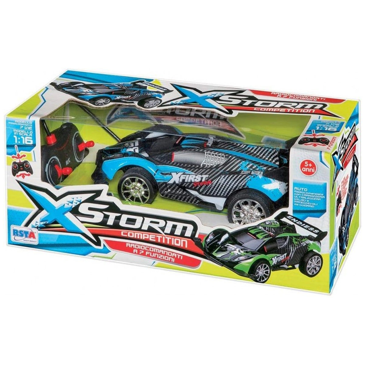 RS Toys - Voitures de jeu RC X Storm Competition